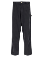 Moncler Blue Cotton Cargo Pants