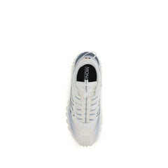Moncler Blue Polyamide Athletic Sneakers