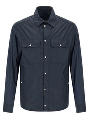 Moncler Blue Polyamide Blouse