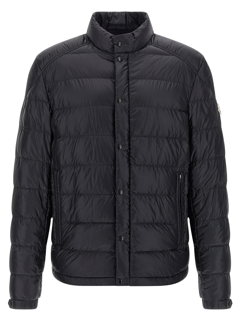 Moncler Blue Polyamide Full-Length Jacket