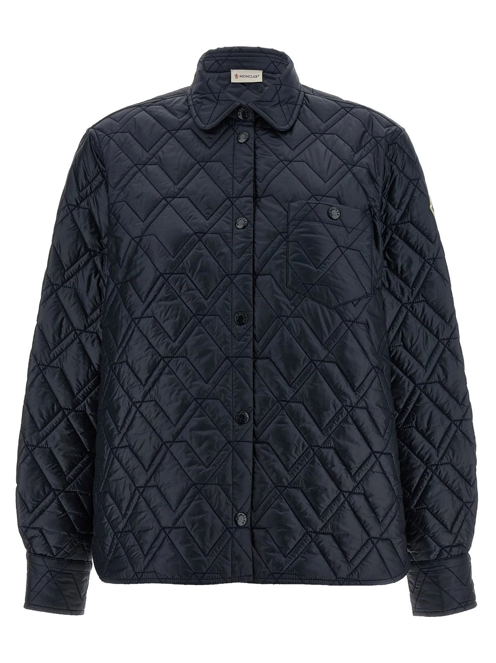 Moncler Blue Polyamide Shell Jacket