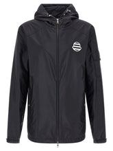 Moncler Blue Polyamide Shell Jacket