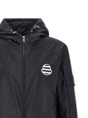 Moncler Blue Polyamide Shell Jacket