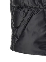 Moncler Blue Polyester Sleeveless Jacket