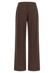 Moncler Brown Cotton Joggers (Workout Pants)