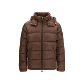 Moncler Brown Polyamide Full-Length Jacket
