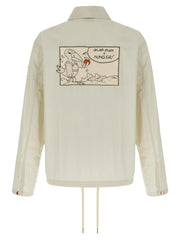 MONCLER GENIUS White Cotton Jacket - 3