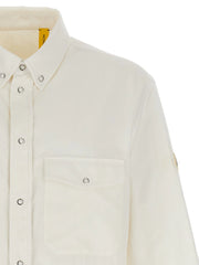 MONCLER GENIUS White Polyamide Blouse - IT52 | XL