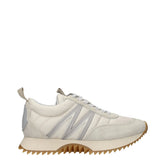 Moncler Gray Fabric Sneakers - EU36/US6