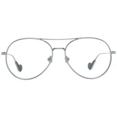 Moncler Gray Metal Glasses Frame