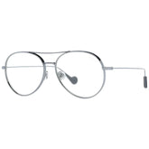 Moncler Gray Metal Glasses Frame - Sunglasses