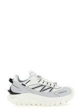 Moncler Gray Polyamide Athletic Sneakers - EU44/US11