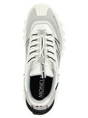 Moncler Gray Polyamide Athletic Sneakers - EU44/US11