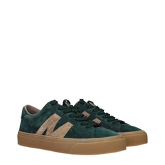 Moncler Green Leather Sneakers - EU40.5/US7.5