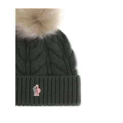 Moncler Grenoble Beanie Hat with pon pon - UNI - Beanies