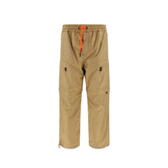 Moncler Grenoble Beige Nylon Cargo Pants