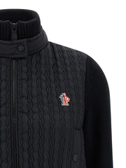 Moncler Grenoble Black Polyamide Cardigan - L