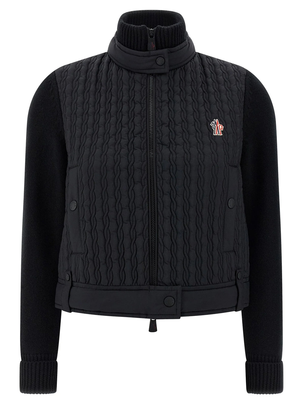 Moncler Grenoble Black Polyamide Cardigan - L