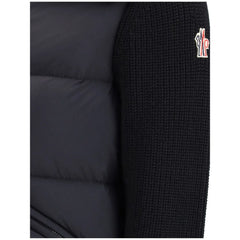 Moncler Grenoble Black Polyamide Coat