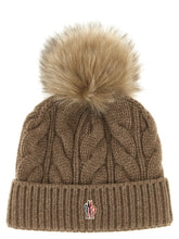 Moncler Grenoble Brown Virgin Wool Beanie - UNI