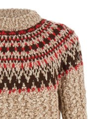 Moncler Grenoble Multicolor Wool Cardigan - M