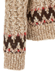 Moncler Grenoble Multicolor Wool Cardigan - M