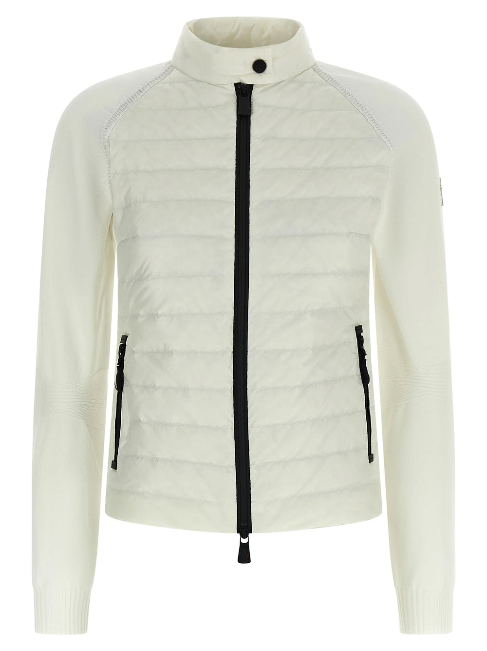 Moncler Grenoble White Polyamide Cardigan