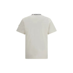 Moncler White Cotton T-Shirt - L