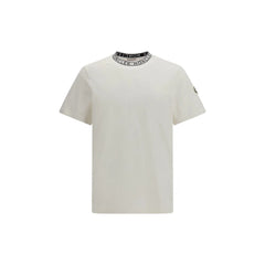 Moncler White Cotton T-Shirt - L