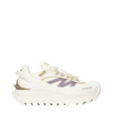Moncler White Fabric Athletic Sneakers - EU39/US9