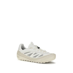 Sneakers sportowe Moncler, biały poliamid