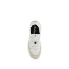 Sneakers sportowe Moncler, biały poliamid