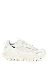 Moncler White Polyamide Athletic Sneakers - EU43.5/US10.5