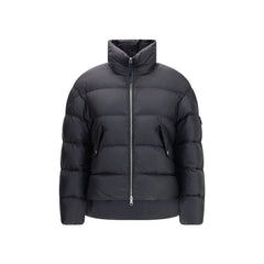 MONCLER x EDWARD ENNINFUL Black Polyamide Coat
