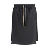 Moncler x Rick Owens Black Polyester Bermuda Shorts