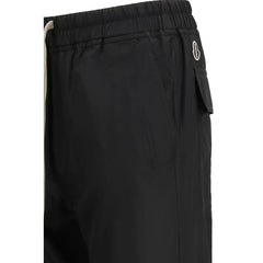 Moncler x Rick Owens Black Polyester Casual Pants - L