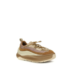 Moon Boot Brown Calf Leather Bos Taurus Athletic Sneakers - EU40/US10