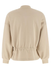 MooRER Beige Cotton Sweatshirt