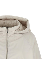 MooRER Beige Polyester Shell Jacket