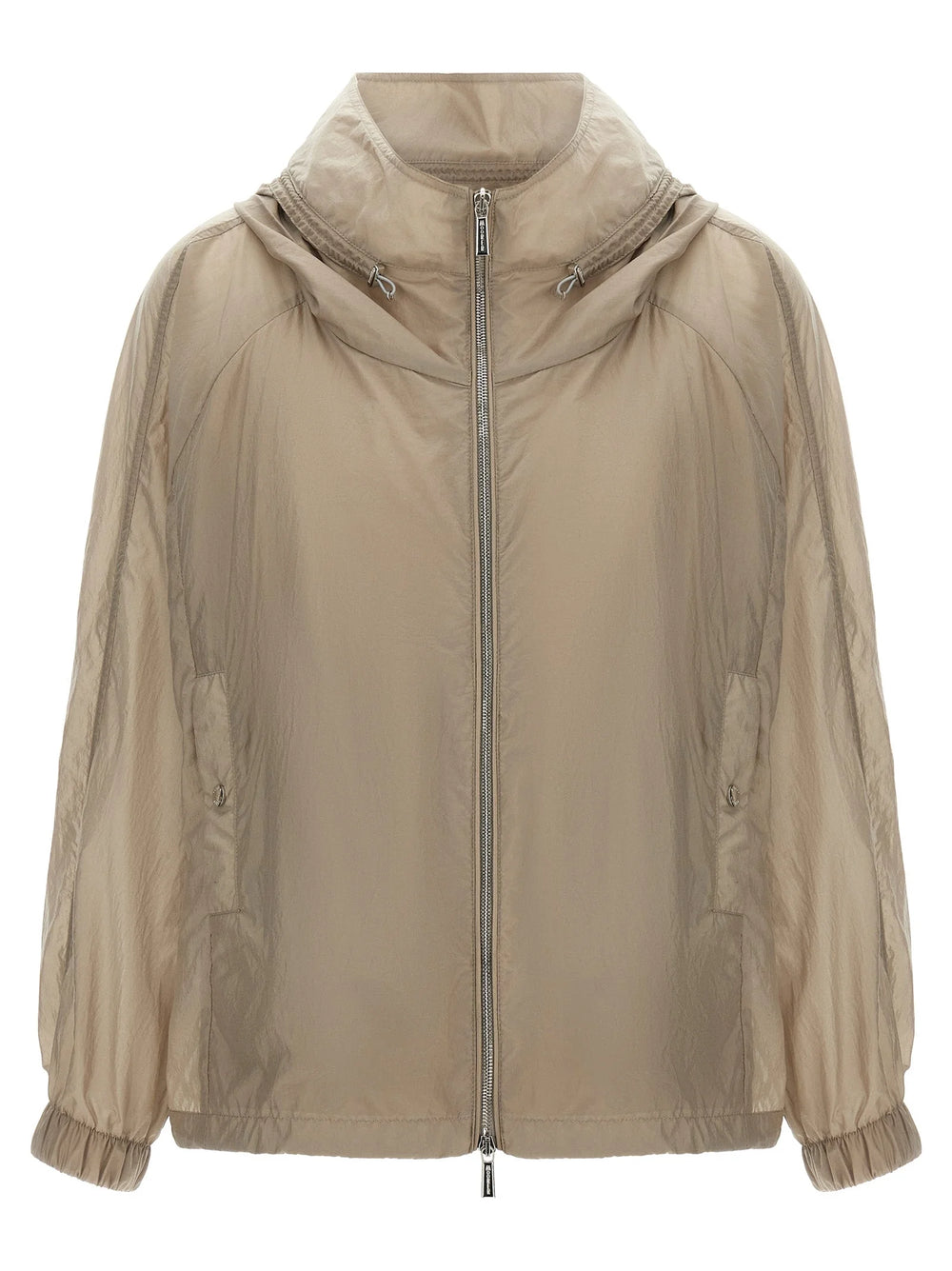 MooRER Beige Polyester Shell Jacket