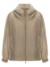 MooRER Beige Polyester Shell Jacket