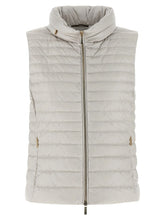 MooRER Beige Polyester Sleeveless Jacket