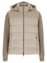 MooRER Beige Wool Full-Length Jacket