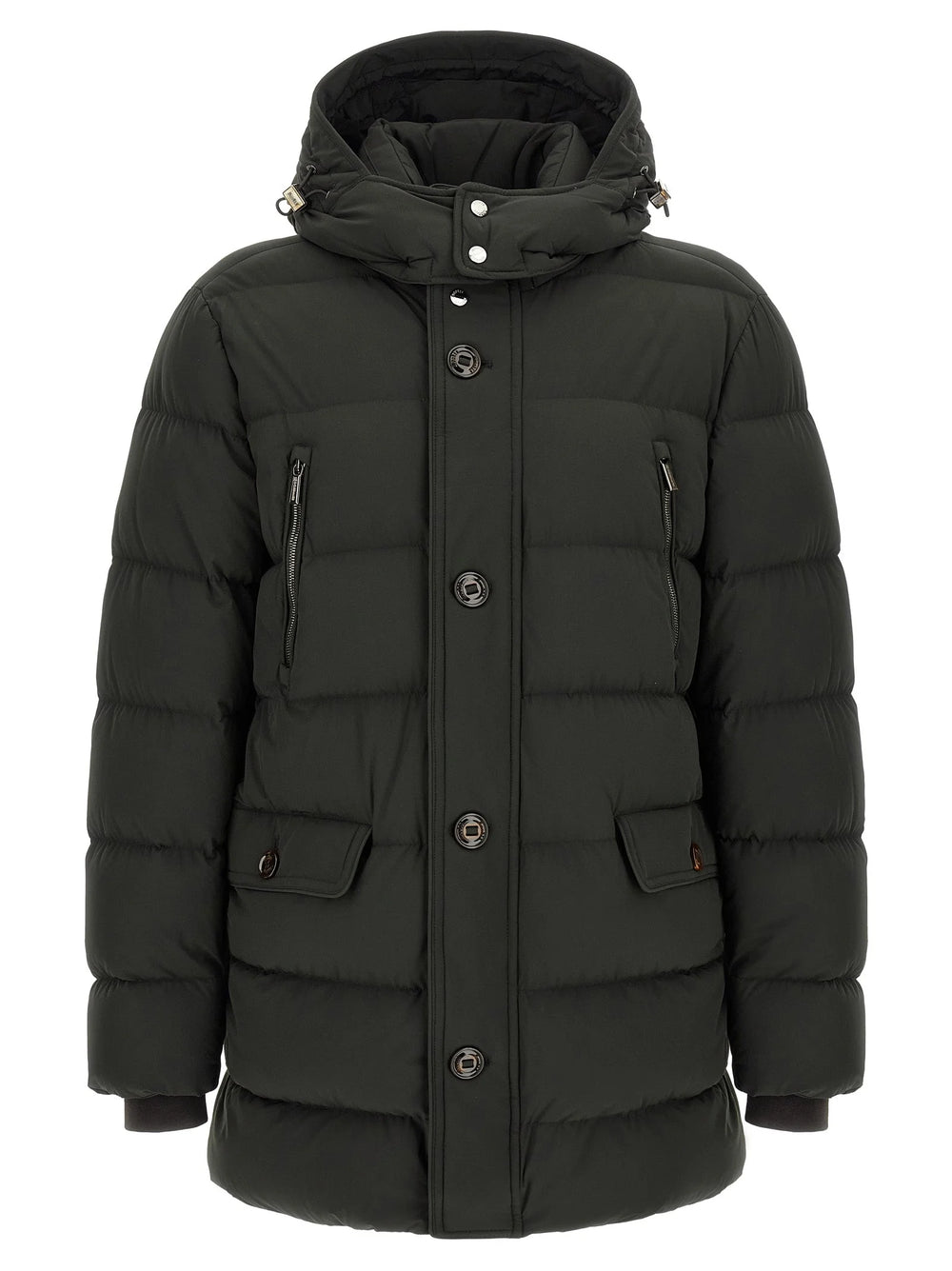 MooRER Bicolor Wool Full-Length Jacket