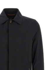 MooRER Blue Polyamide Coat