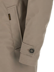 MooRER Gray Polyester Shell Jacket