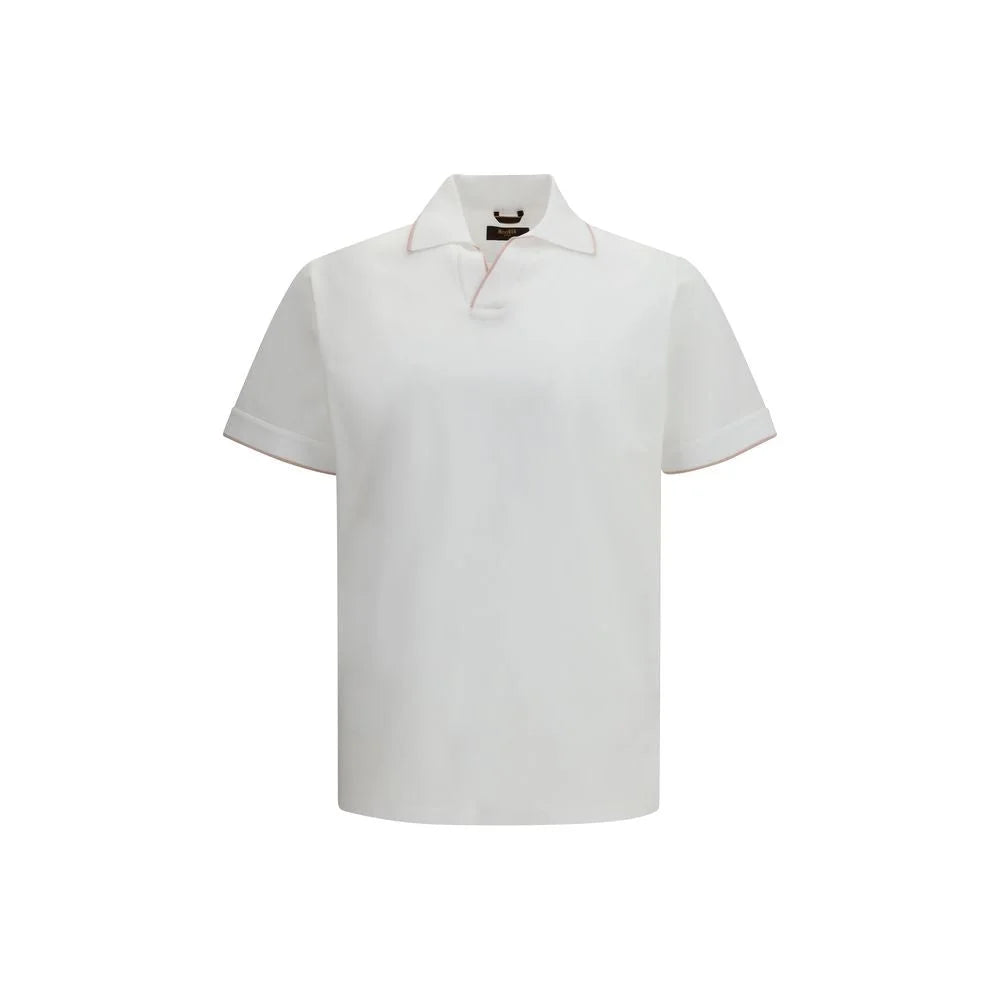 Polo shirt MooRER White από Βαμβάκι