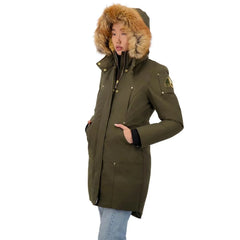 Moose Knuckles Army Cotton Women Parka - Parkas