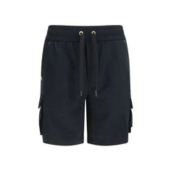 Moose Knuckles Black Cotton Bermuda Shorts