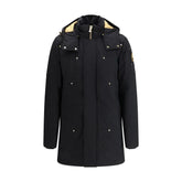 Moose Knuckles Black Cotton Parka - XL